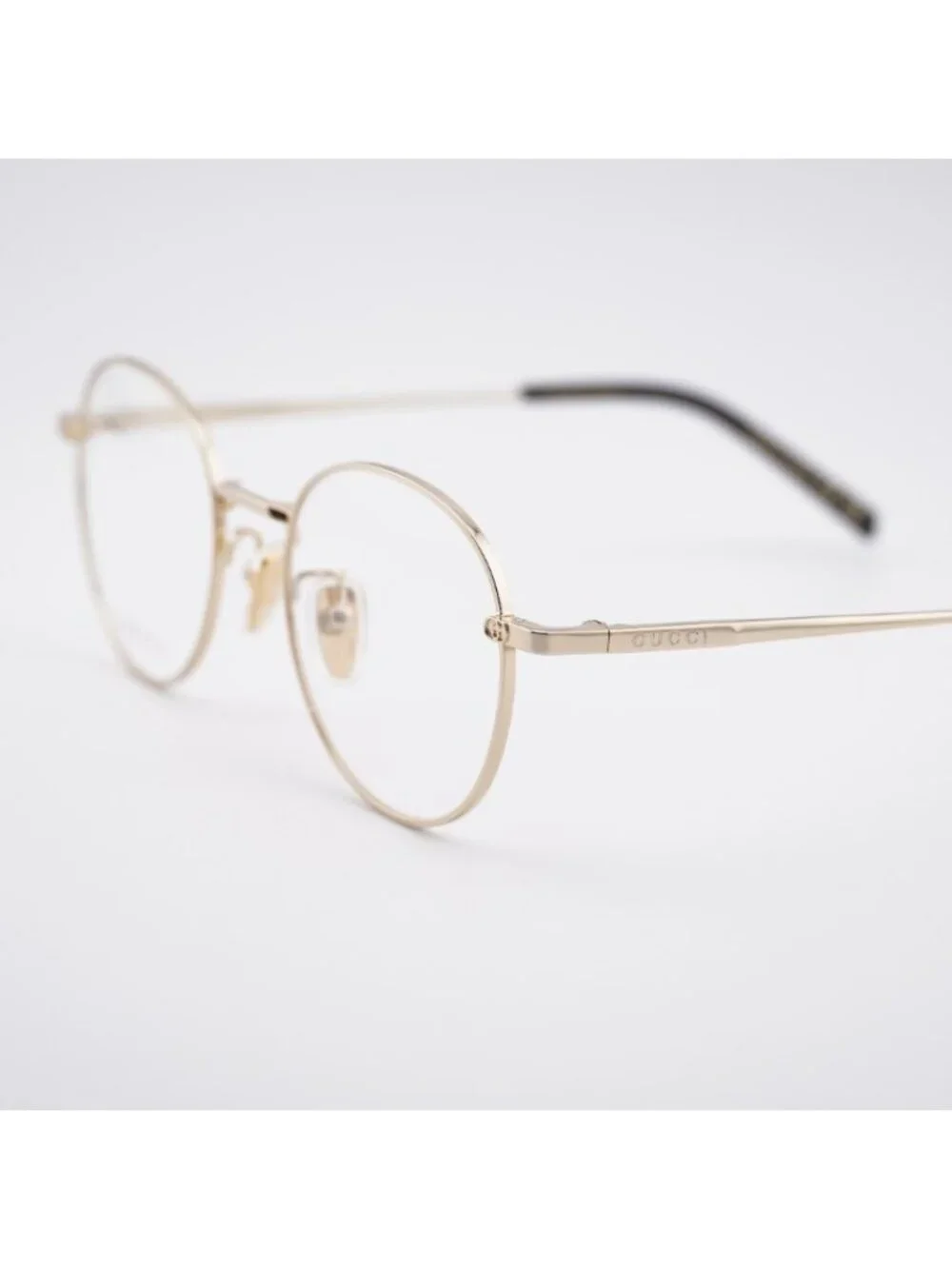 Gucci GG2004OA 002 Eyeglasses Gold 50mm Round Frame